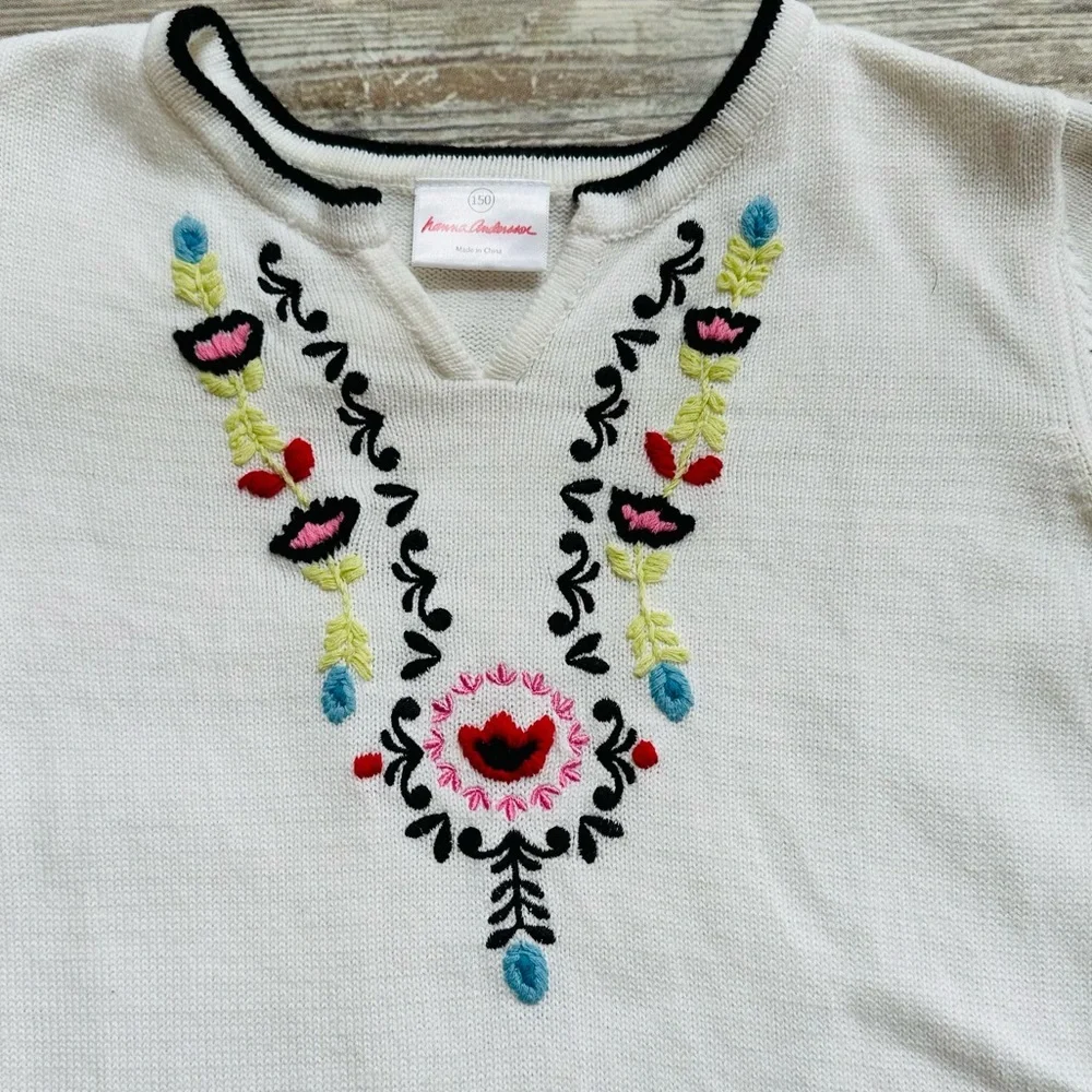 Hanna Andersson gorgeous knit sweater! Size 12 (150euro)